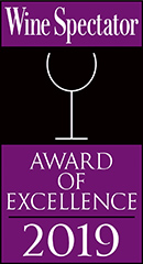 2019 Wine Spectator Award of Excellence